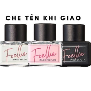 Nước hoa vùng kín foellie quyến rũ, nước hoa cô bé cao cấp lưu hương thơm bím khử mùi hiệu quả