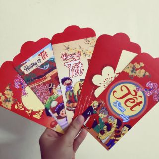 Combo 1000 bao lì xì với hơn 70 mẫu tùy chọn