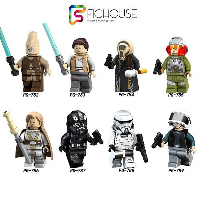 Xếp Hình Minifigures Các Nhân Vật Star Wars - Đồ Chơi Lắp Ráp non-lego PG8116 [B8]