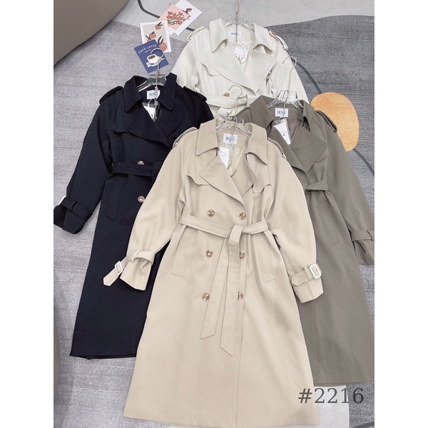 Áo Khoác Măng Tô Dáng Dài Hai Lớp K2216 Hàng Quảng Châu Cao Cấp Lemie By Lekemqc