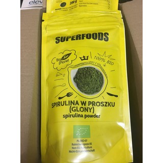 Bột tảo lục Spirulina hữu cơ