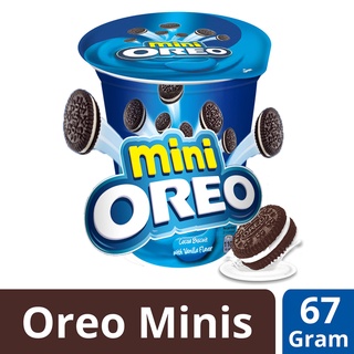 [SIÊU ĐÁNG YÊU] Bánh quy kem vani Mini Oreo ly 67gr.