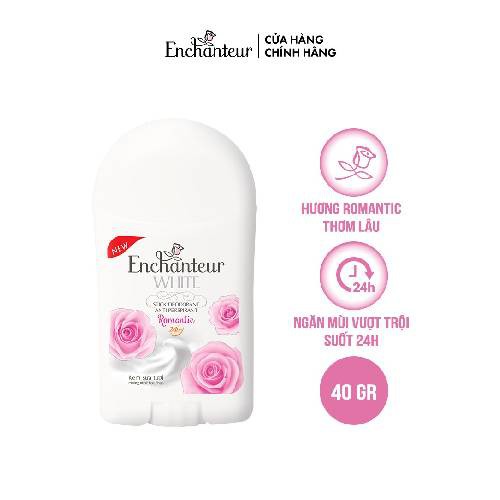 [HB Gift] Sáp khử mùi trắng da Enchanteur Romatic 40g