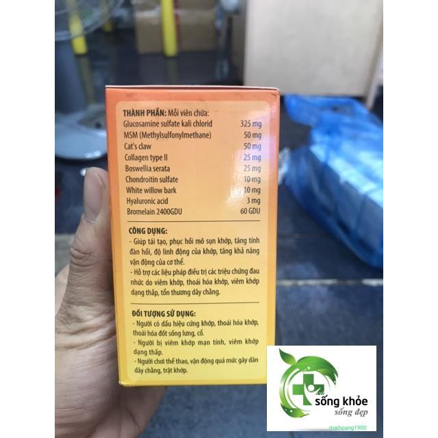 Xương Khớp Long Vương-Giúp giảm đau nhức,thoái hóa khớp,viêm khớp dạng thấp,giúp tái tạo, phục hồi sụn khớp