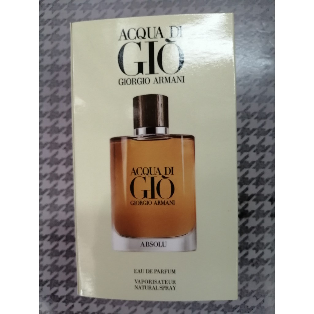 Nước hoa ACQUA DI GIO  (GIORGIO ARMANI)PM26