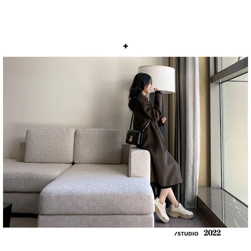 Giày Thể Thao Đế Dày Phong Cách Hồng Kông Thời Trang Xuân Hè 2022 Cho Nữ