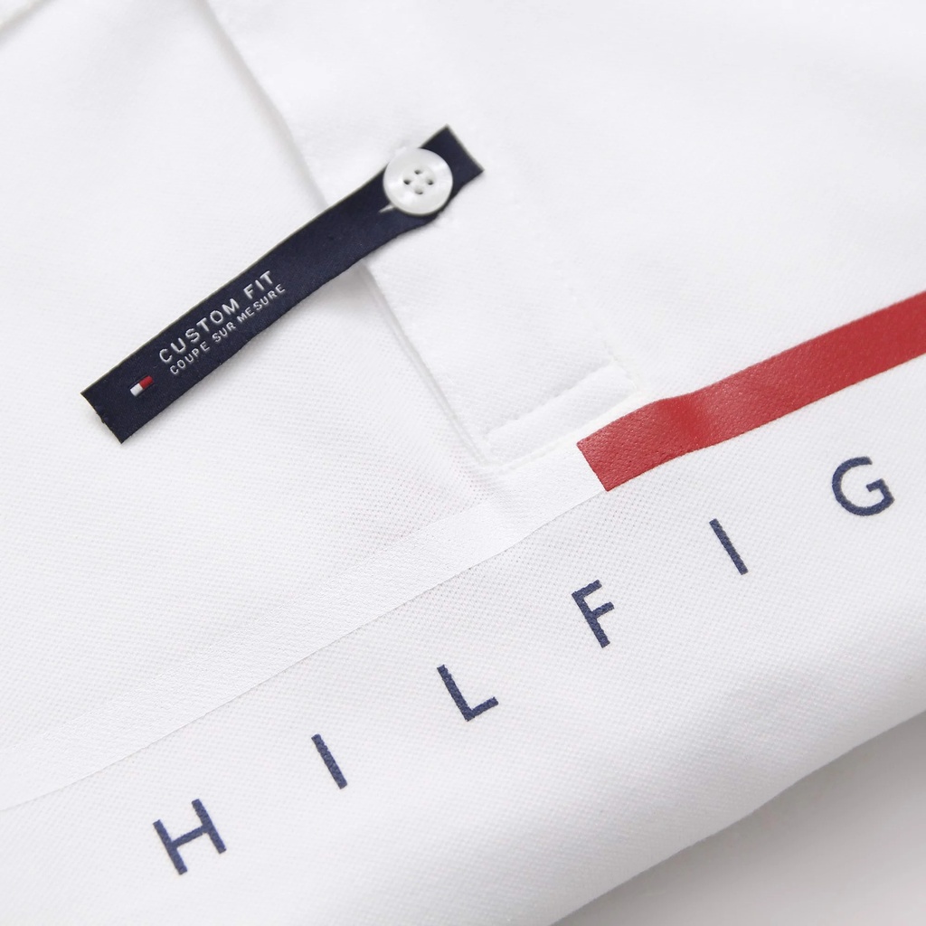 Áo Thun Nam Polo Form Regular Fit Tommy Hilfiger Viền Cổ vải cao cấp mịn mát cực xịn 3 Màu