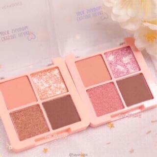 Bảng phấn mắt Black Rouge Crystal Heart Lock Shadow