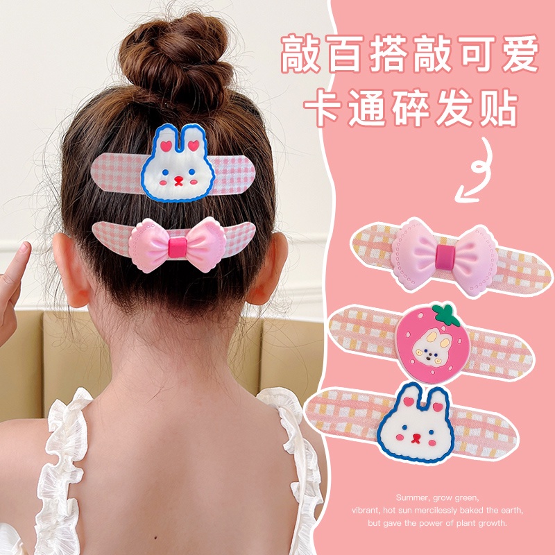 Kẹp Tóc Khóa Dán Xinh Xắn Dành Cho Trẻ