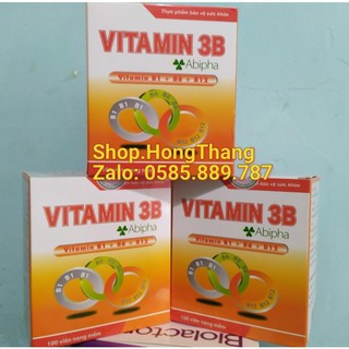 Vitamin 3B bổ sung dưỡng chất cho cơ thể,  nâng cao thể lực, người suy nhược cơ thể, chán ăn, mệt mỏi