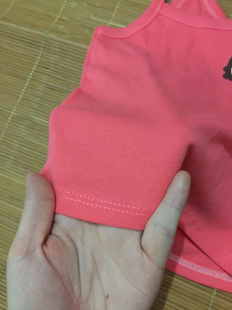 Combo 5 áo 2 dây cho bé gái