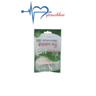 Tăm Chỉ Nha Khoa shining teeth Gói 50 Cây