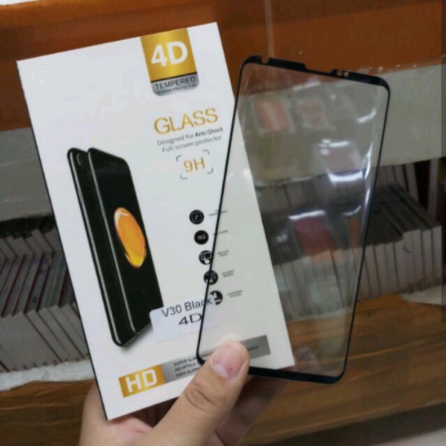 Kính cường lực 4D Full màn LG V30 Full màn hình siêu cứng