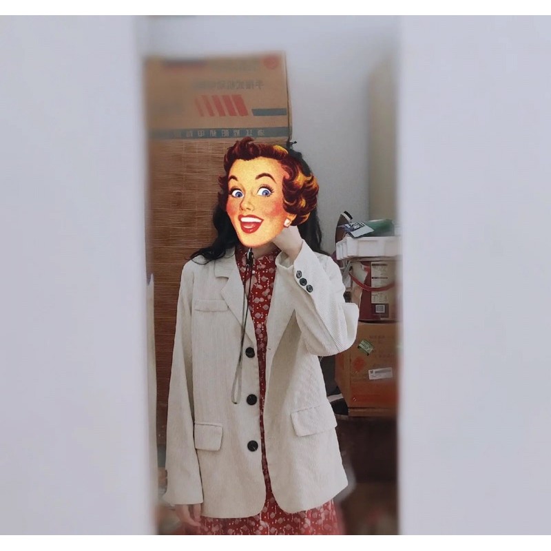 Áo khoác vest nhung hàng đẹp Quảng Châu