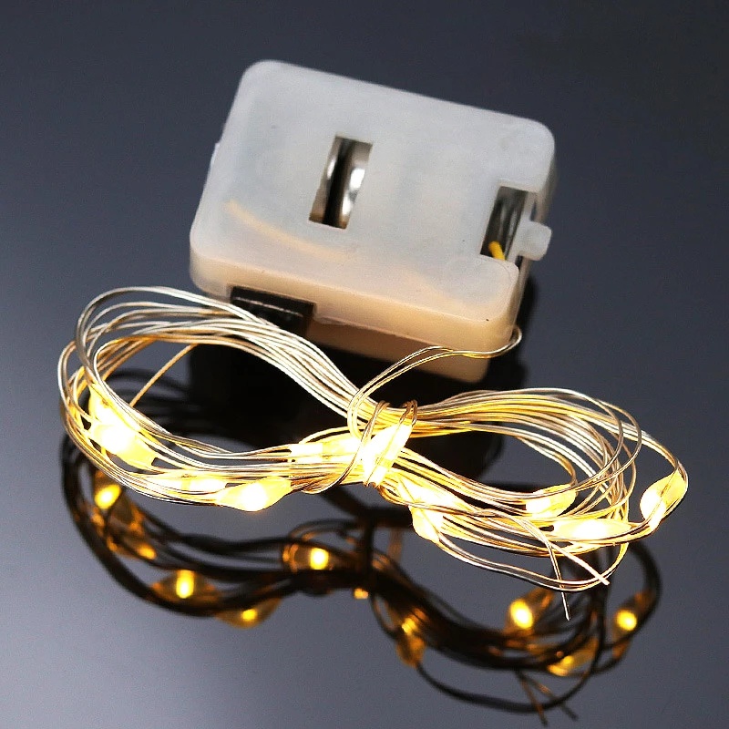 Dây Đèn Led 1 / 2m / 54 Bóng Chống Nước Trang Trí Độc Đáo