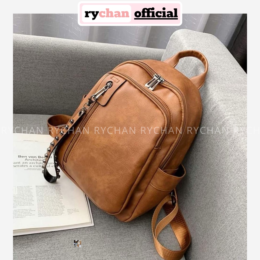 Balo Đi Học Phong Cách Hàn Quốc Basic Siêu Đẹp - RY077