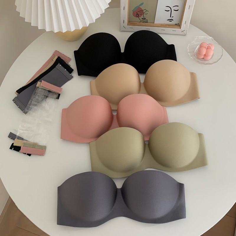 Áo lót cúp ngực không dây, siêu đẩy nâng ngực chống tuột 218 | BigBuy360 - bigbuy360.vn