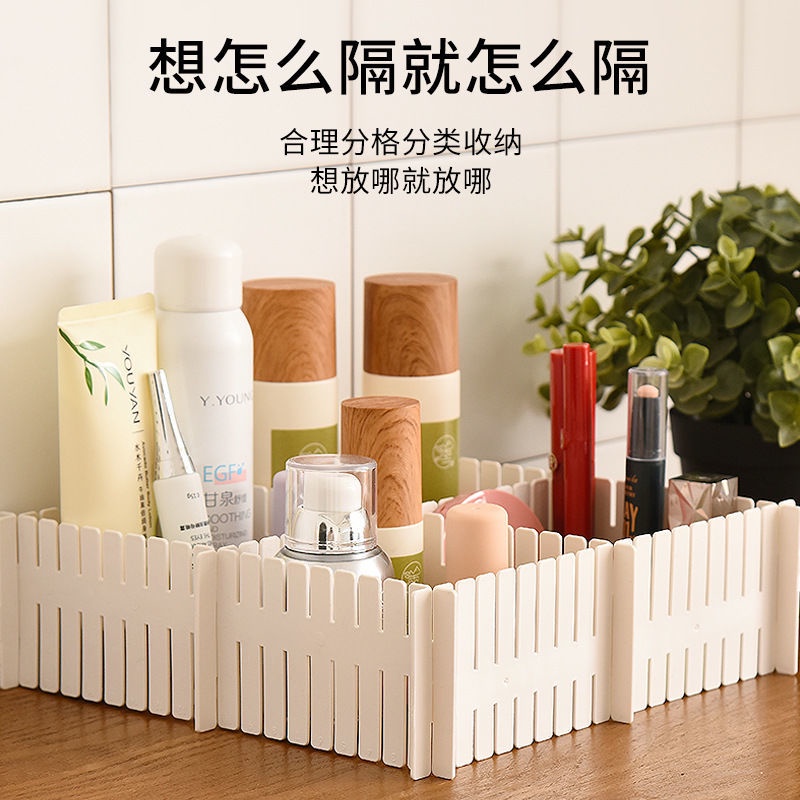 Thanh Nhựa Chia Ngăn Kéo Tủ Đựng Đồ Dùng Tiện Dụng