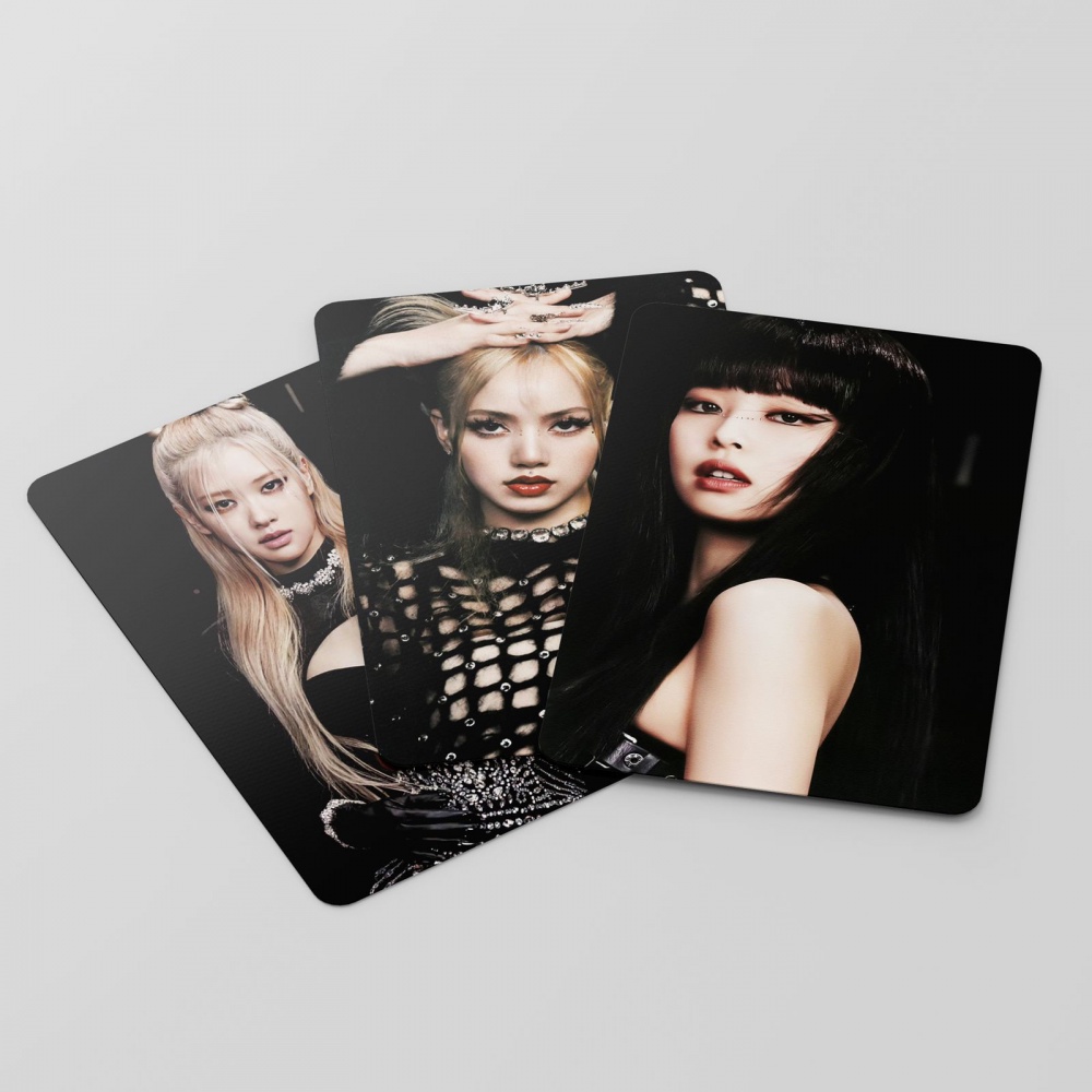 Set 55 Tấm Thẻ Ảnh Lomo Các Thành Viên Nhóm Nhạc Kpop PINK Shut Down