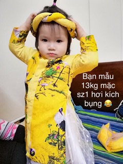 Áo dài cách tân cho bé