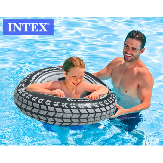 Intex Lốp Xe Bơi Cỡ Lớn Chuyên Dùng Cho Bé 59252