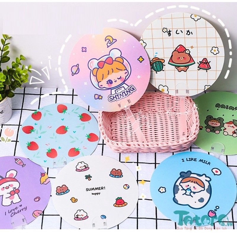 Quạt tay Thú xù Summer, Nhoc bò sữa