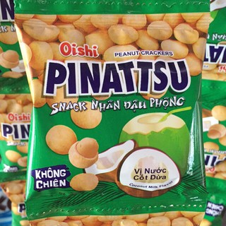 Dây 10 Gói Snack Đậu Phộng Oishi Nước Cốt Dừa