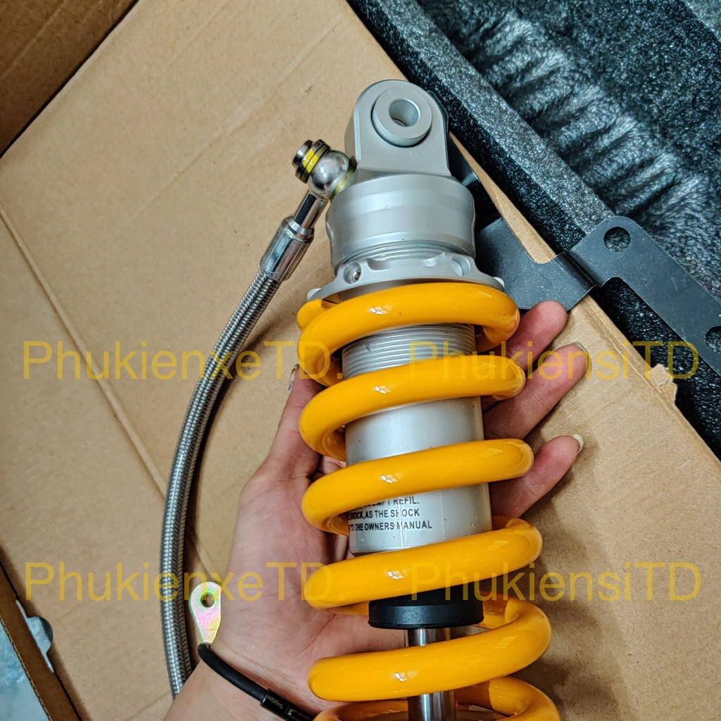 Phuộc OHLINS bình dầu lắp Raider Satria