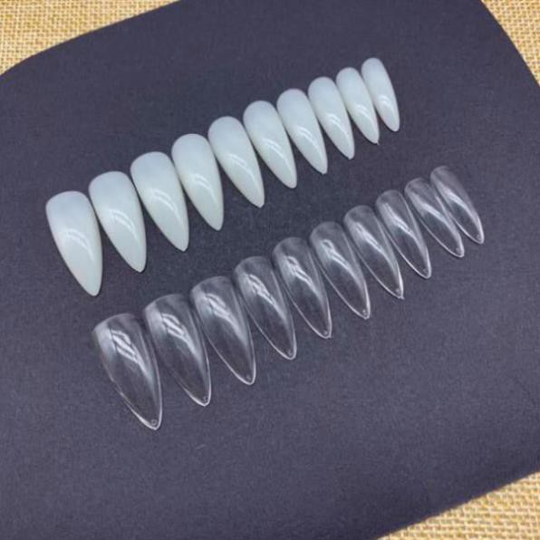 Móng úp tay HSM phom nhọn Bầu 600 móng/hộp