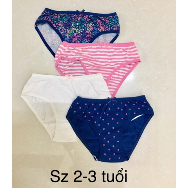 Set 2 quần chip Next xuất xịn bé gái sz từ 2-10 tuổi
