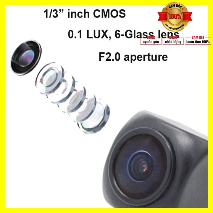 Camera lùi ô tô AHD độ nét cao dành cho màn hình ô tô, xe hơi TJ-HS-XG-GJ - Bảo hành 6 tháng | BigBuy360 - bigbuy360.vn