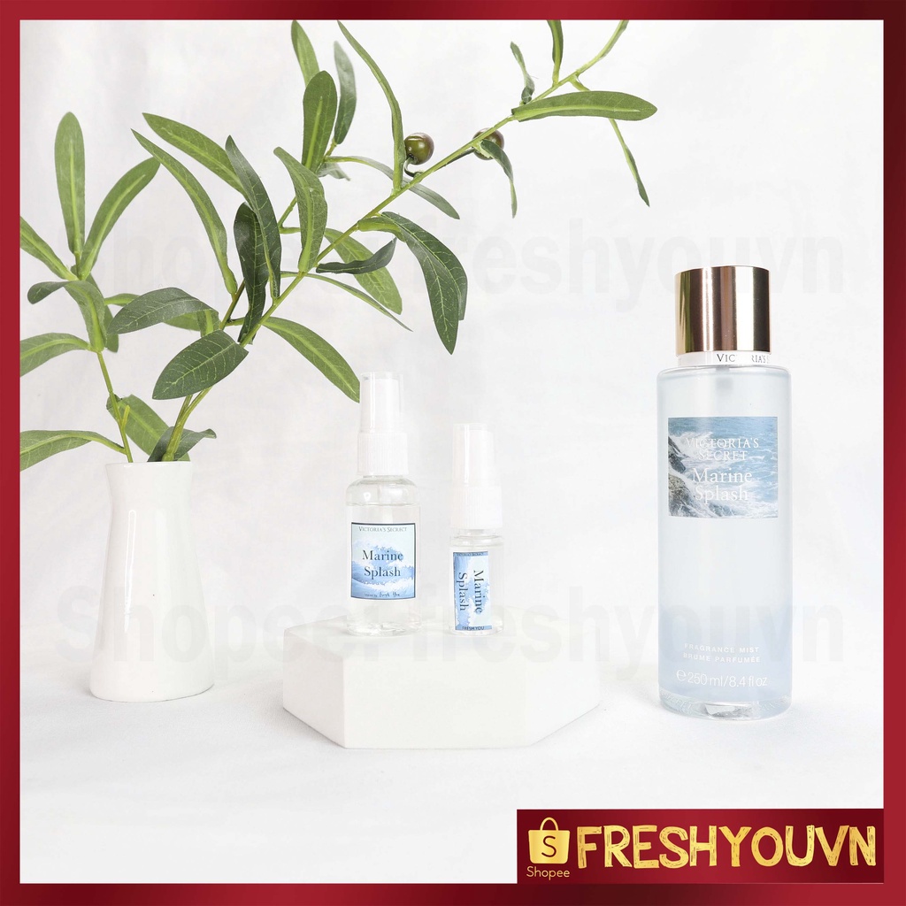 Marine Splash  - Xịt thơm toàn thân body mist Victoria's Secret khác_BST Fresh Oasis - Mát
