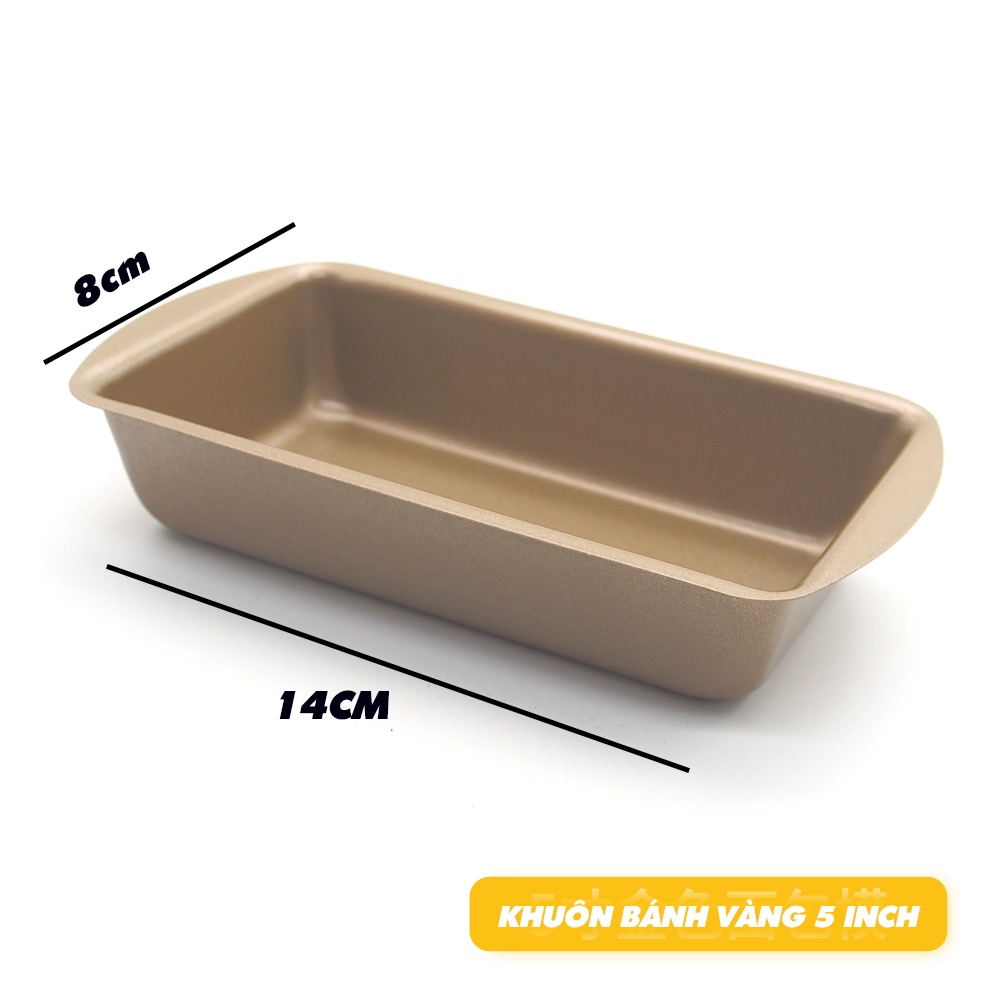 Khuôn Làm Bánh Mỳ Hoa Cúc Chống Dính Hình Chữ Nhật - Dụng Cụ Làm Bánh Cao Cấp Cho Gia Đình - Smarthome GG
