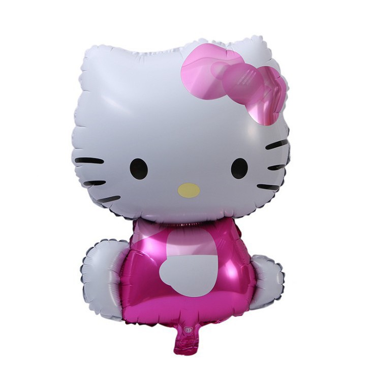 Bóng Tráng Nhôm Hình Mèo Hello Kitty Đáng Yêu