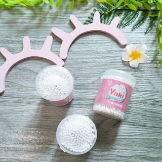 TĂM BÔNG TRẺ EM KHÁNG KHUẨN YUKI (HỘP 180 CÂY)