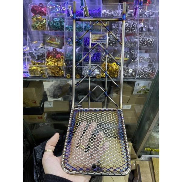 Baga lưới và cây qe titanium 8ly két hợp Ptitanium cho wave dream fu led wave a sirus