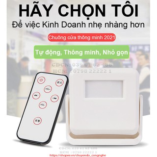 CHUÔNG CẢM ỨNG BÁO KHÁCH , CHÀO KHÁCH TỰ ĐỘNG CÓ REMOTE ( CDCN_24 )