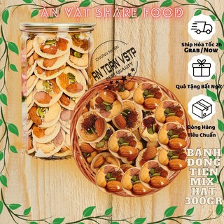 Bánh Đồng Tiền Mix Hạt Dinh Dưỡng Sharefood 300Gr