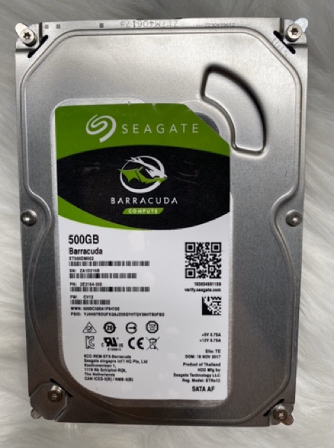 Ổ cứng Seagate Barracuda 500GB 32MB Cache ( đã qua sử dụng)