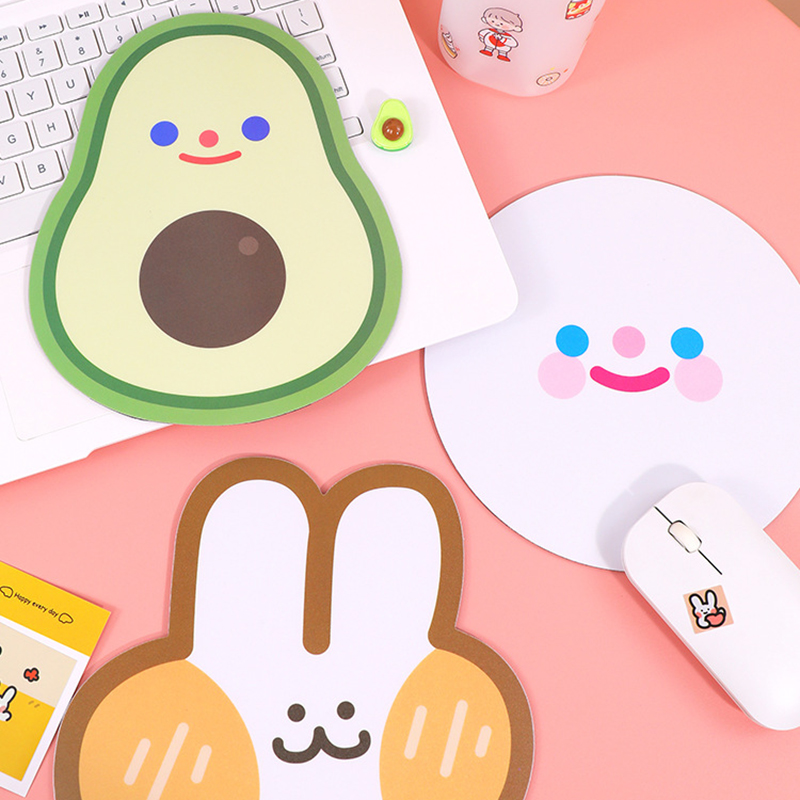 Miếng Lót Chuột Chống Trượt Không Thấm Nước Họa Tiết Trái Cây Hoạt Hình Dễ Thương Tiện Dụng