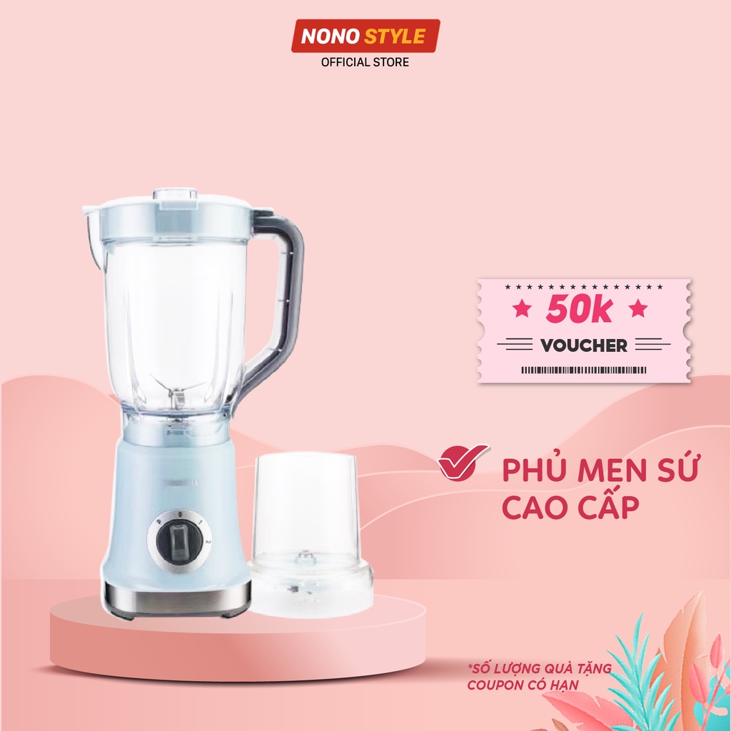 Máy Xay Sinh Tố Đa Năng Nonostyle 1,8 Lít, Bảo Hành 12 Tháng