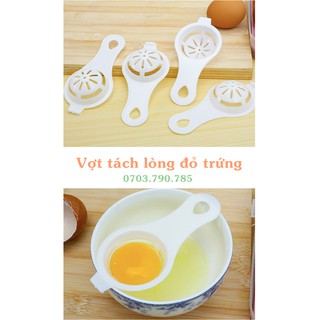 Dụng Cụ Vợt Nhựa Tách Lòng Đỏ Trứng