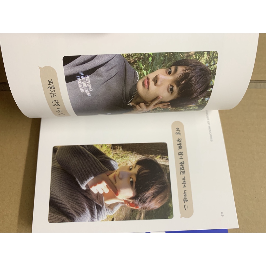 PIECES OF MEMORIES 2021 ENHYPEN không photocard