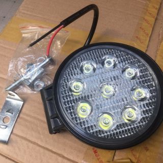 Đèn LED phượt 9 bóng tròn lớn vỏ nhôm siêu sáng mẫu mới 2018