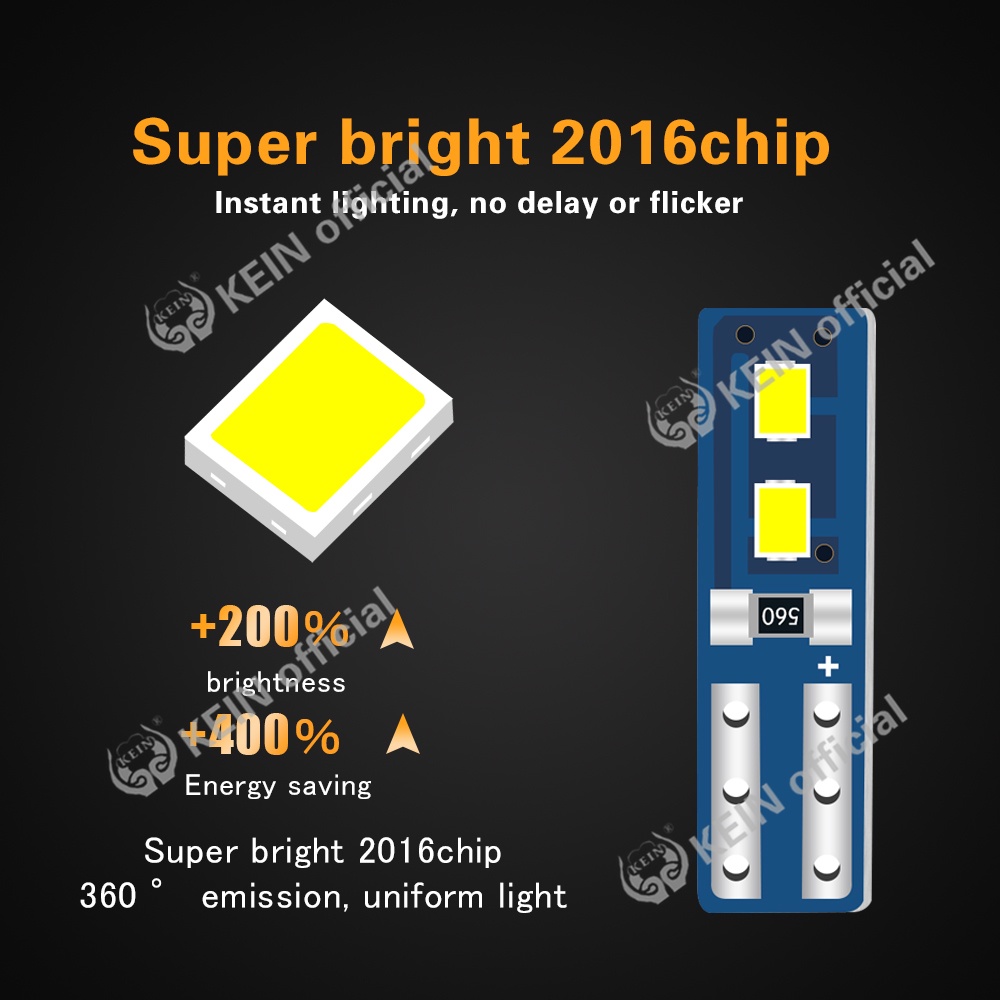 Bóng Đèn Led T5 W3W 73 74 17 27 Chuyên Dụng Cho Bảng Điều Khiển Xe Hơi
