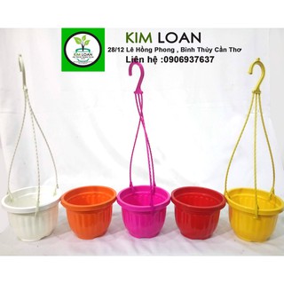 Combo 10 chậu treo trái bí cỡ nhỏ 9x7cm