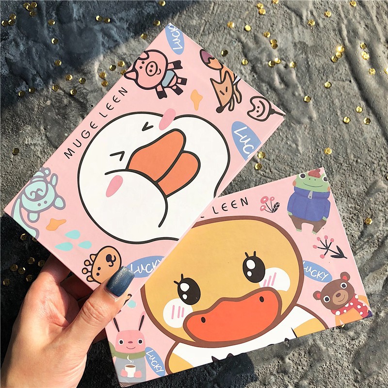 MUGE LEEN 18 hạt màu long lanh Bảng phấn mắt mờ không thấm nước và không phai