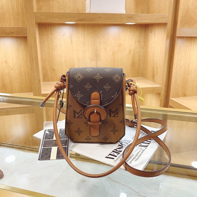 Hàng Mới Về  Túi Đeo Chéo mini Đựng Điện Thoại Di Động Phong Cách retro Hợp Thời Trang Cho Nữ