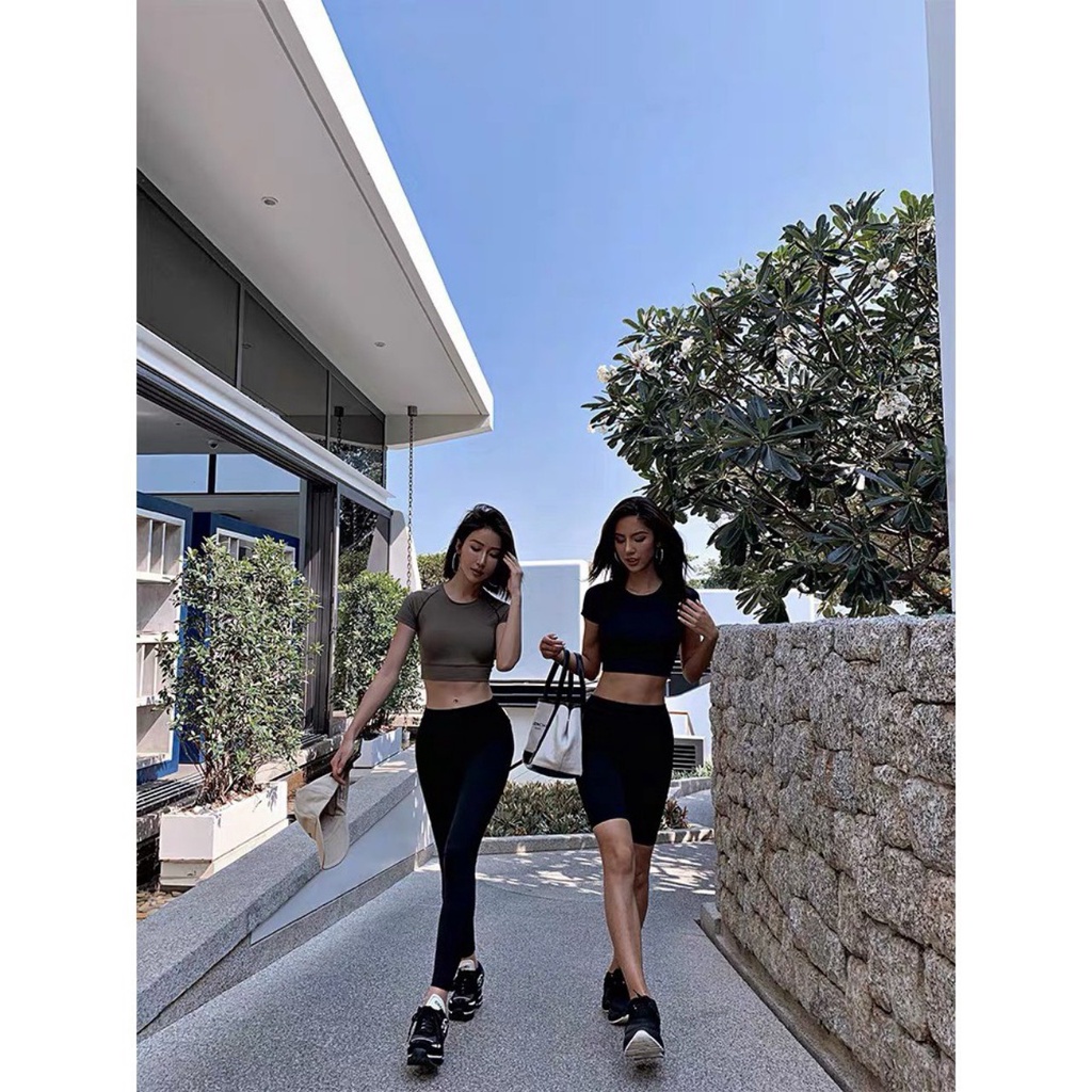 Quần legging lửng nâng mông tôn dáng dành cho nữ- Xưởng May ThuVu