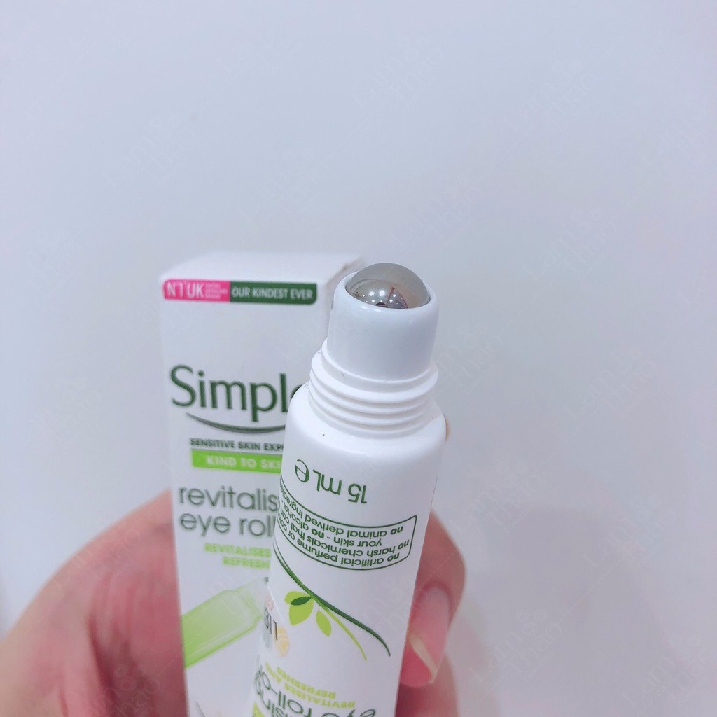 [Chính hãng] Lăn dưỡng mắt Simple Kind to Eyes 15ml Mẫu mới